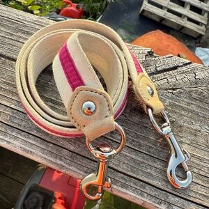 Unknown Brand Possibly C-o-a-c-h Replacement Strap Wht/Pink/Cream/Nickel